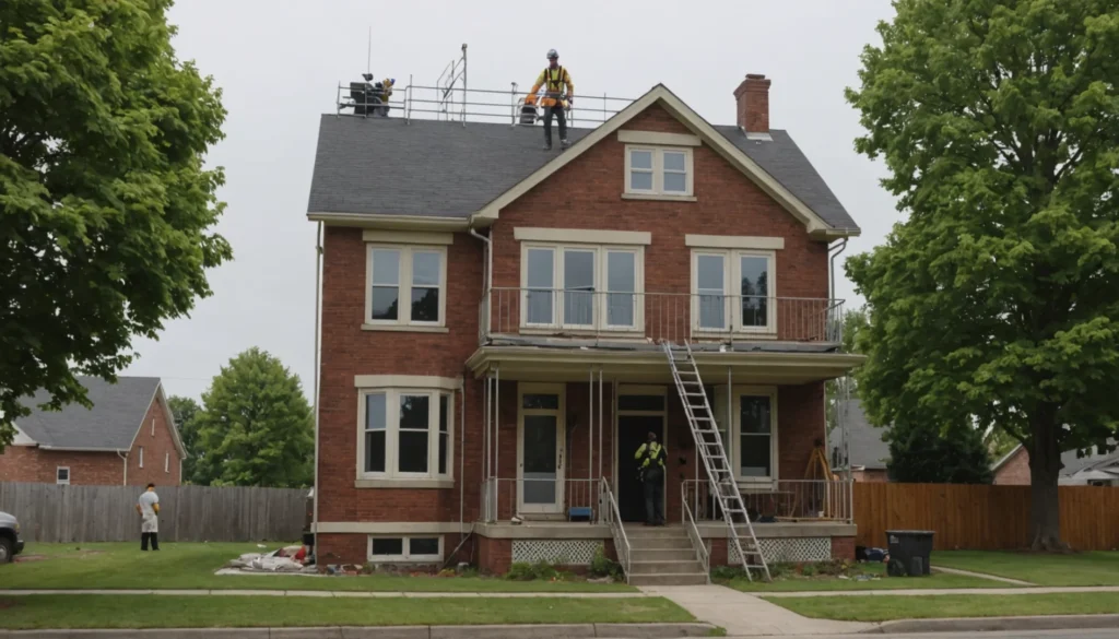 Travaux de peinture extérieure : pourquoi louer un échafaudage pour votre maison ?